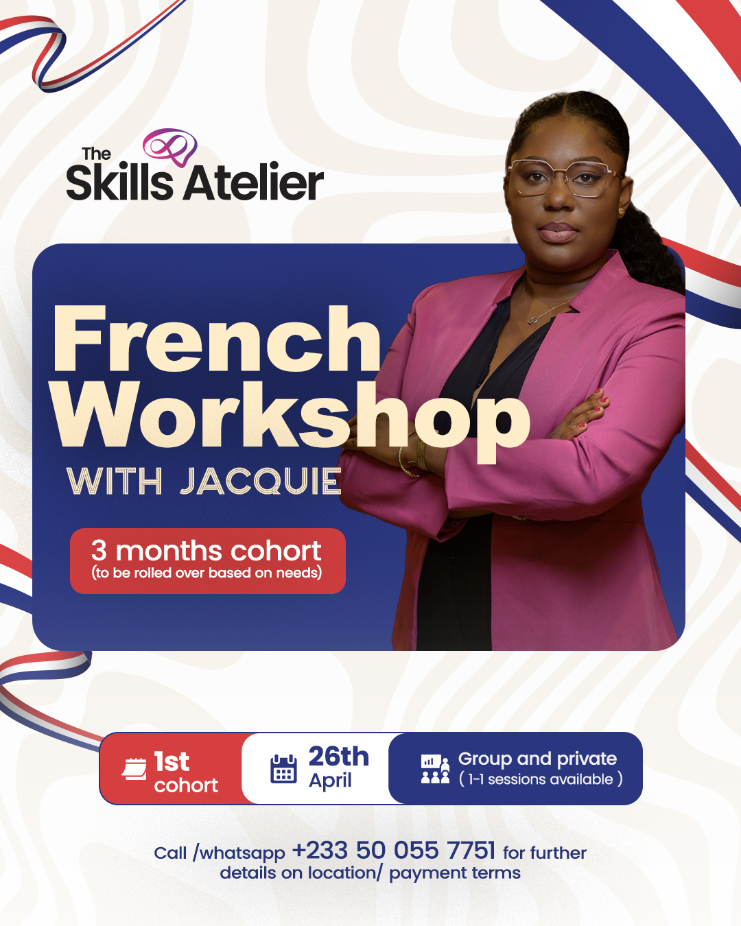 French skills workshop with Jacquie