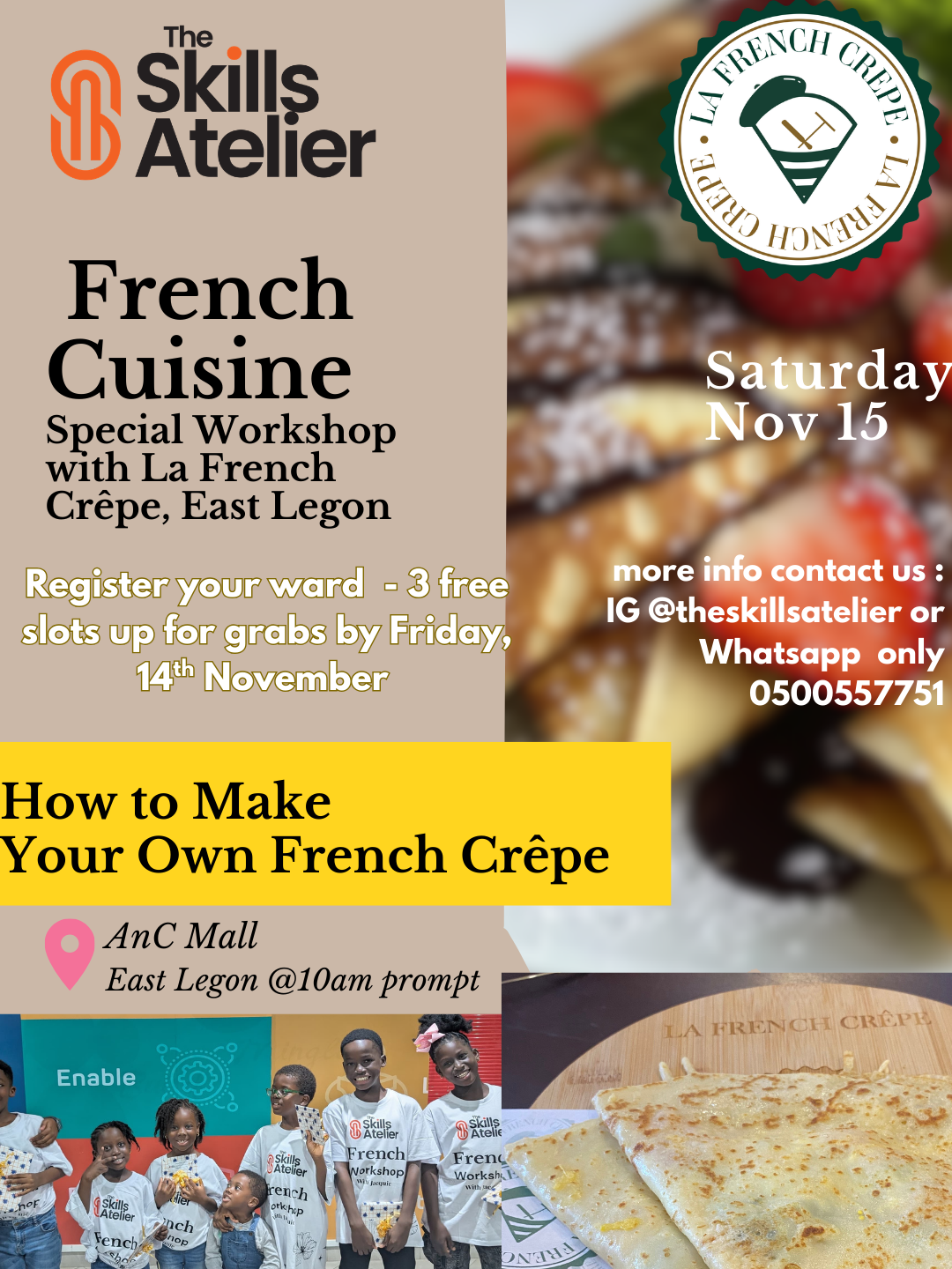 French Culinary workshop 